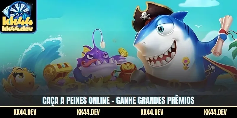 Caça a peixes online - Ganhe grandes prêmios!
